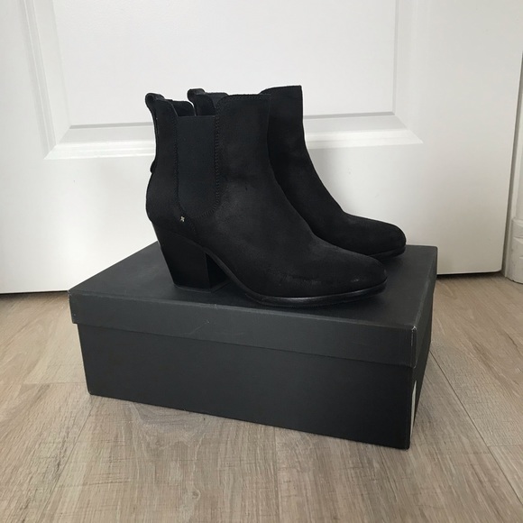 Rag & Bone Devon black waxy boot size 7* - Picture 3 of 7
